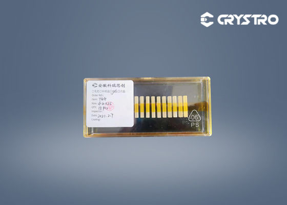 25 밀리미터 광 자기 TB3Ga5O12 TGG 크리스탈 높은 것 펠드 상수