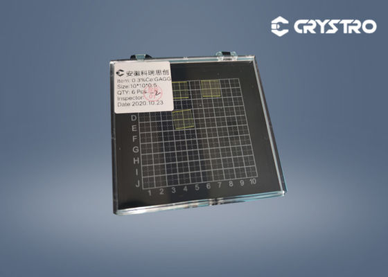 신틸레이터 재료 Gd3Al2Ga3O12 세륨 도핑된 GAGG 결정