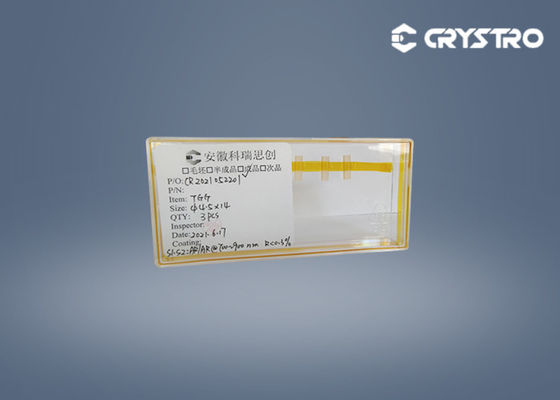 광학 절연체 장치를 위한 Dia 4.5X14mm 테르븀 갈륨 석류석 Tgg 수정같은 물자