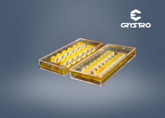Dia 8*14mm TGG 테르븀-갈륨-가넷 마그네토 광 결정체