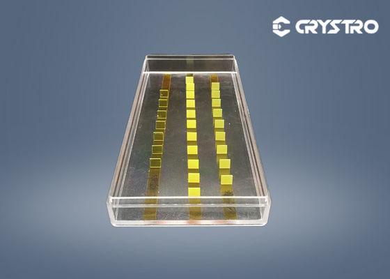 입자 검출기 5*5*0.3mm 루아그 Ce 크리스탈 신틸레이션 결정