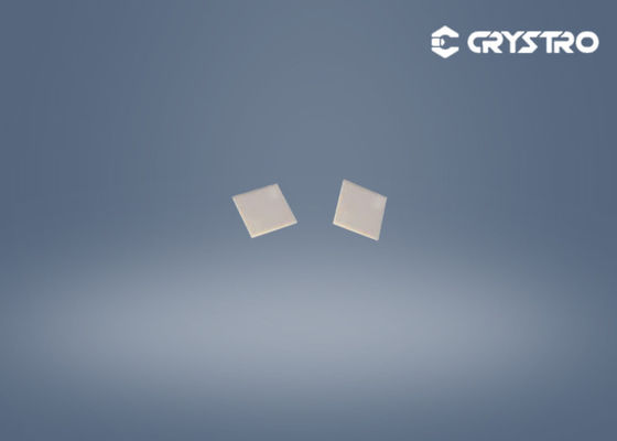 10X10X0.5mm 자기 광학 TGG 크리스탈 단일 기판 합성 석류석