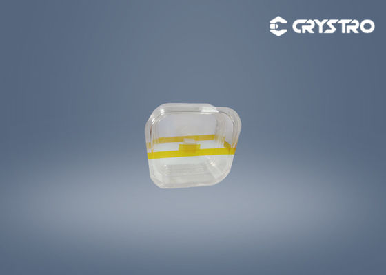 8mm 테르븀 갈륨 가넷 TGG 크리스탈 블록 양면 연마