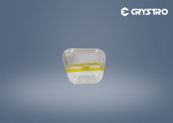 8mm 테르븀 갈륨 가넷 TGG 크리스탈 블록 양면 연마