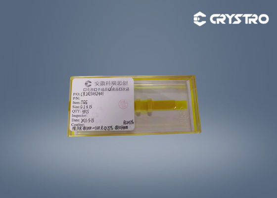 큰 Verdet 일정한 직경 3.8mm 테르븀 갈륨 가닛 크리스탈 TGG 막대
