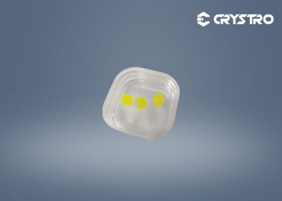도핑 수준 0.3%Ce LUAG 섬광 단일 결정 5x5x5mm