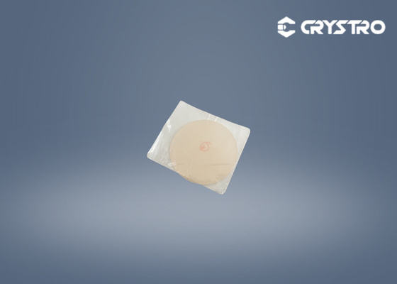 주문을 받아서 만들어진 Dia 50.8mm Langasite LGS 웨이퍼 압전 수정같은 물자